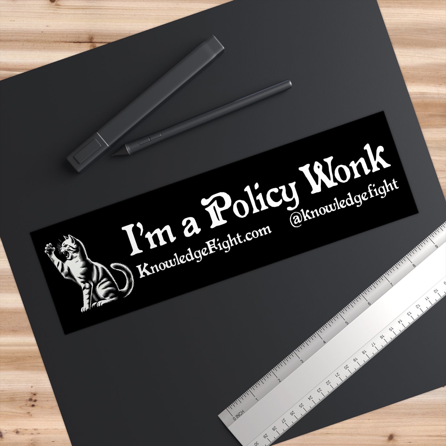 Policy Wonk Bumper Sticker