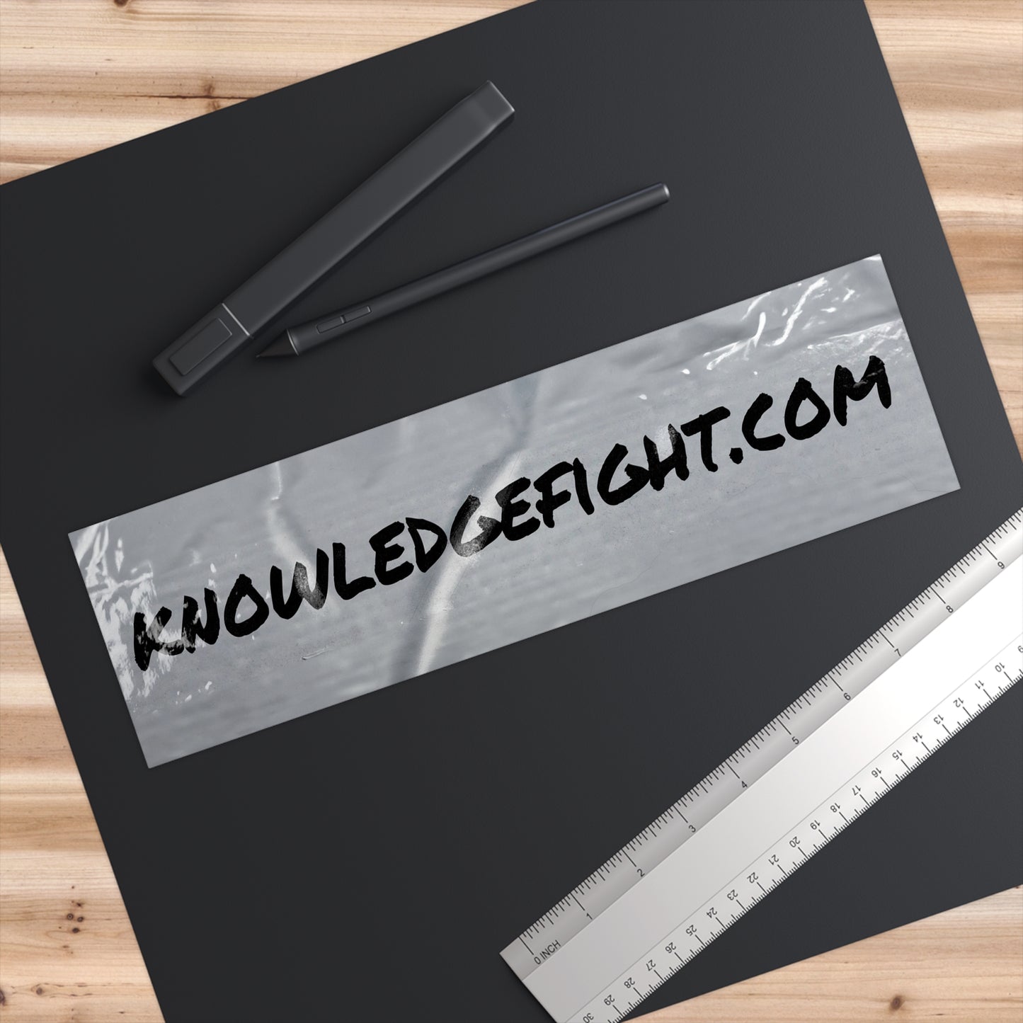 Duct Tape Bumper Sticker